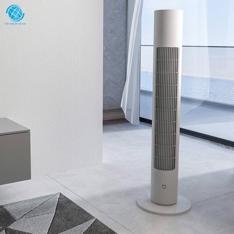 Quạt tháp không cánh Xiaomi Mijia thông minh yên tĩnh tiết kiệm điện - Điều khiển kết nối qua App Mi Home