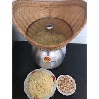 CHÕ XÔI LÀO- NỒi Đồ xôi Lào-(tặng 01 cóong đựng xôi khi mua set chõ+nồi)