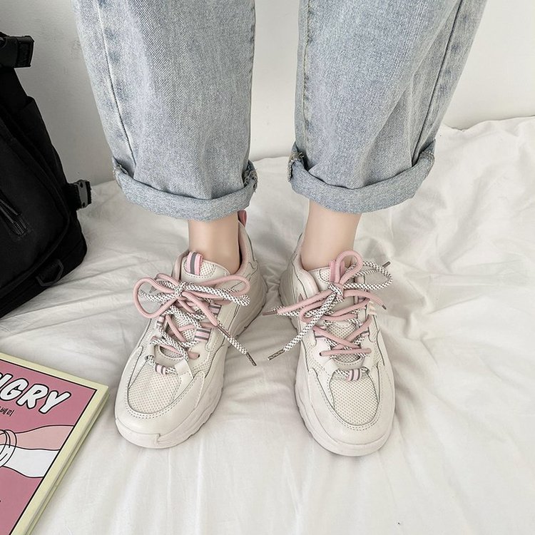 Giày Thể Thao Nữ Có Dây Buộc Thời Trang | BigBuy360 - bigbuy360.vn