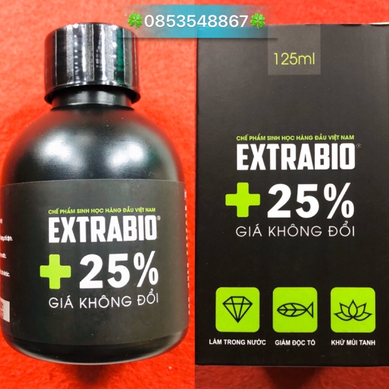 Men Vi Sinh Extra Bio 125ml -Sản Phẩm Cao Cấp