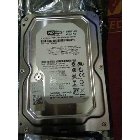 Ổ cứng bên trong 320GB 3.5" WDC cho PC0