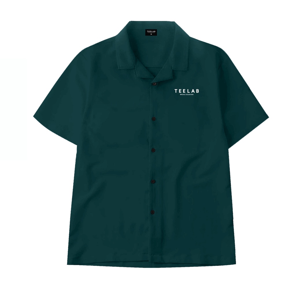 Áo Sơ Mi Teelab Special Collection Premium Shirt / Xanh Lá SS035