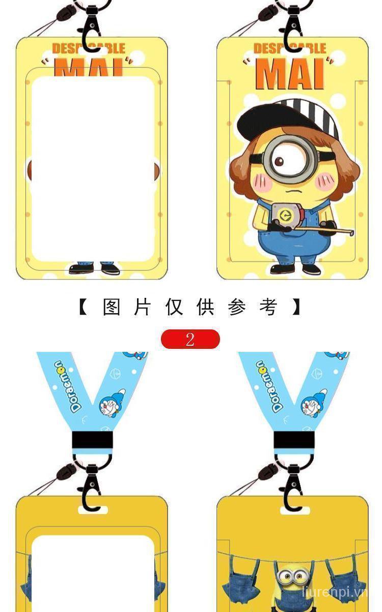 Bao Da Đựng Thẻ Kiểu Dáng Sáng Tạo Dễ Thương