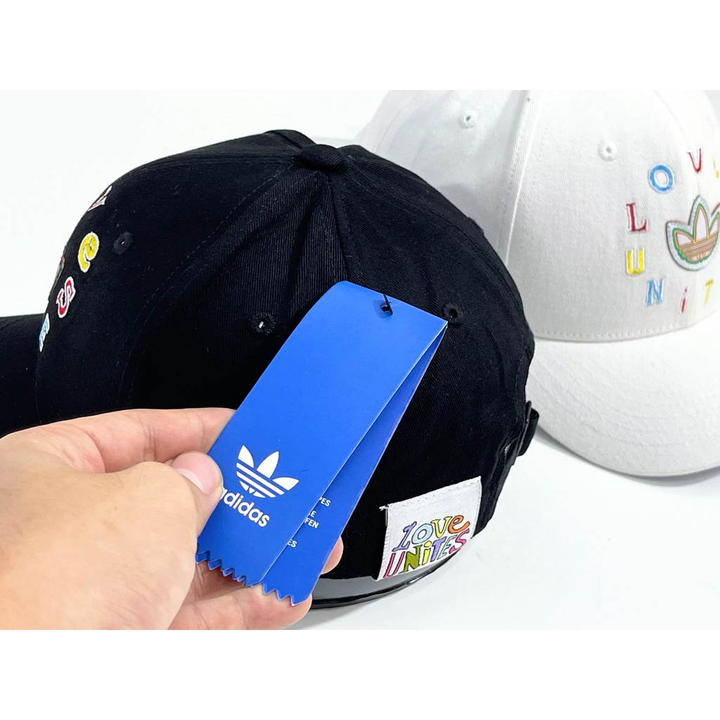Mũ lưỡi trai, mũ cap adidas love unites - Freesize - Logo thêu cao cấp siêu chuẩn