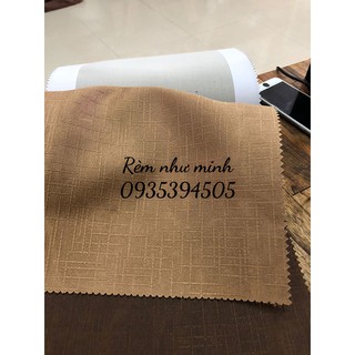 Vải phi bóng may rèm cửa cản nắng tốt