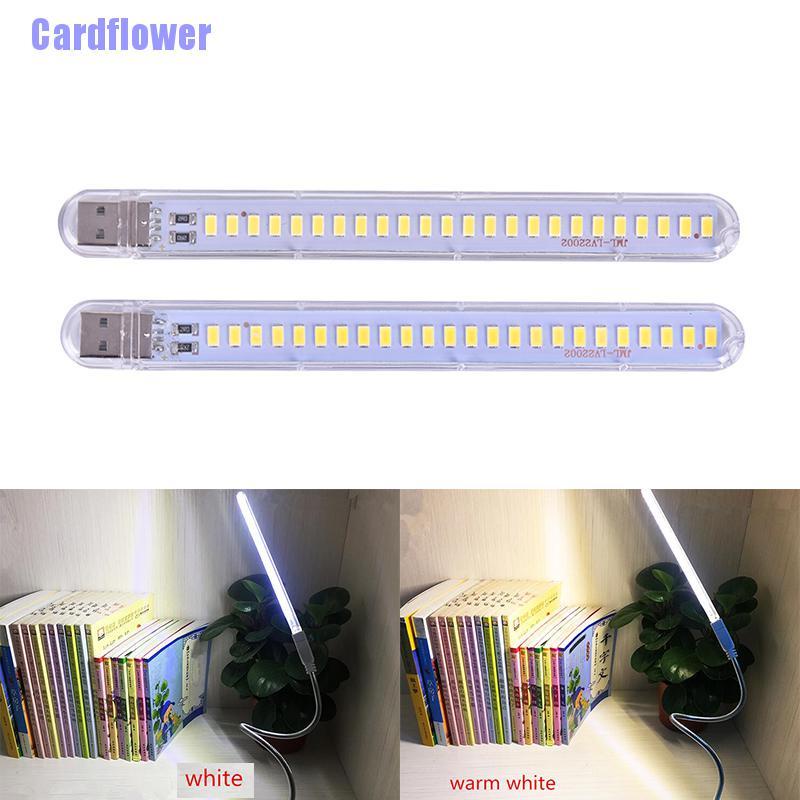 (Hàng Mới Về) Đèn Đọc Sách Usb 5v 12w 24 Bóng Led Tiện Dụng