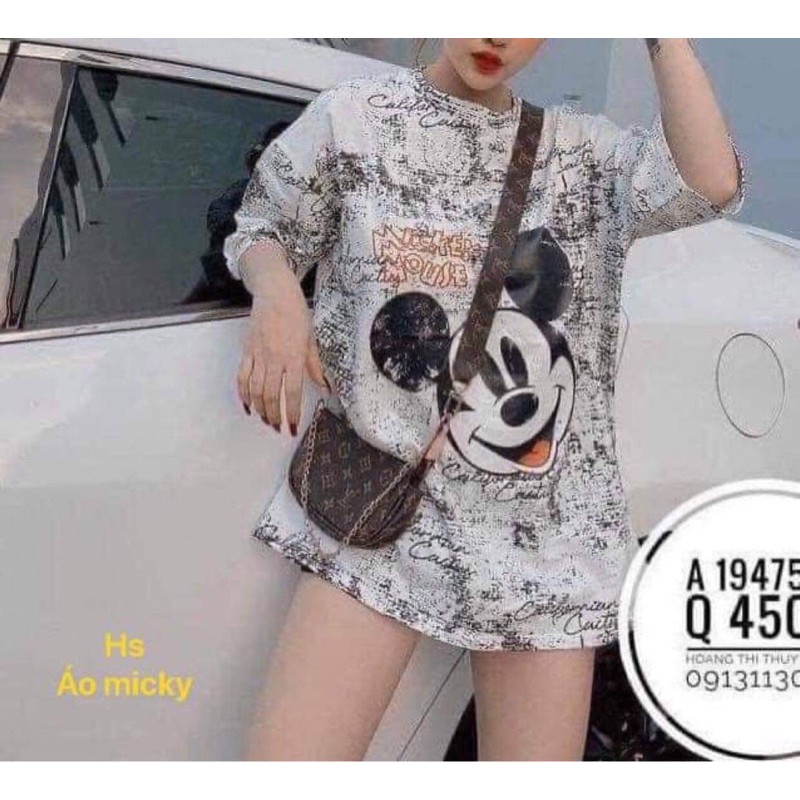 Áo Micky vảy sơn HS4