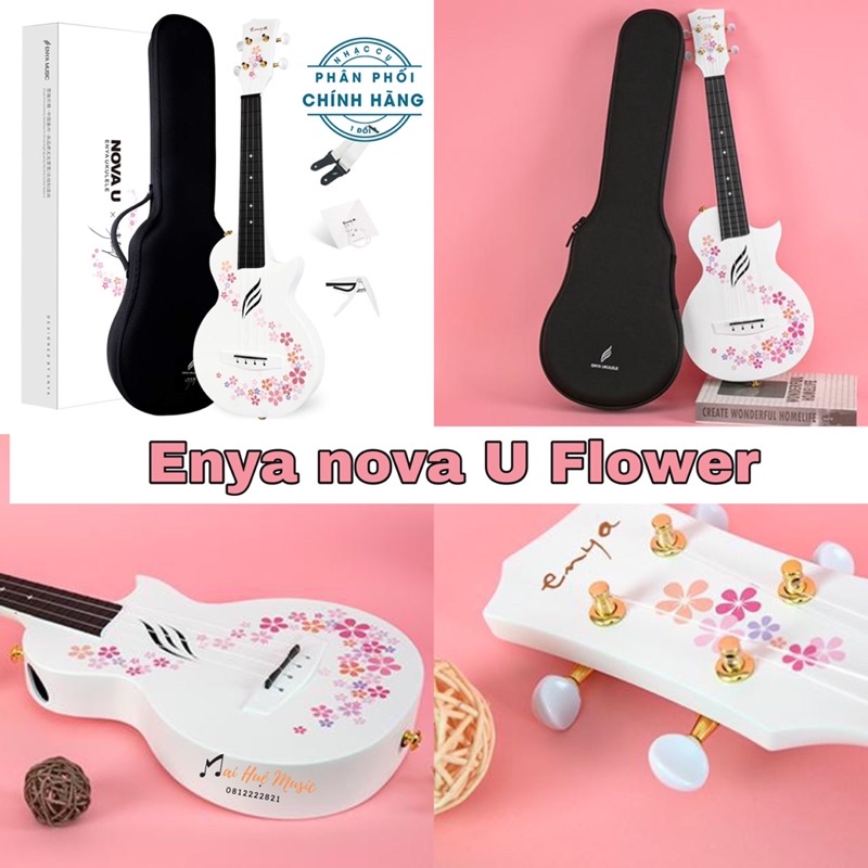 Đàn ukulele enya nova u flower bản giới hạn