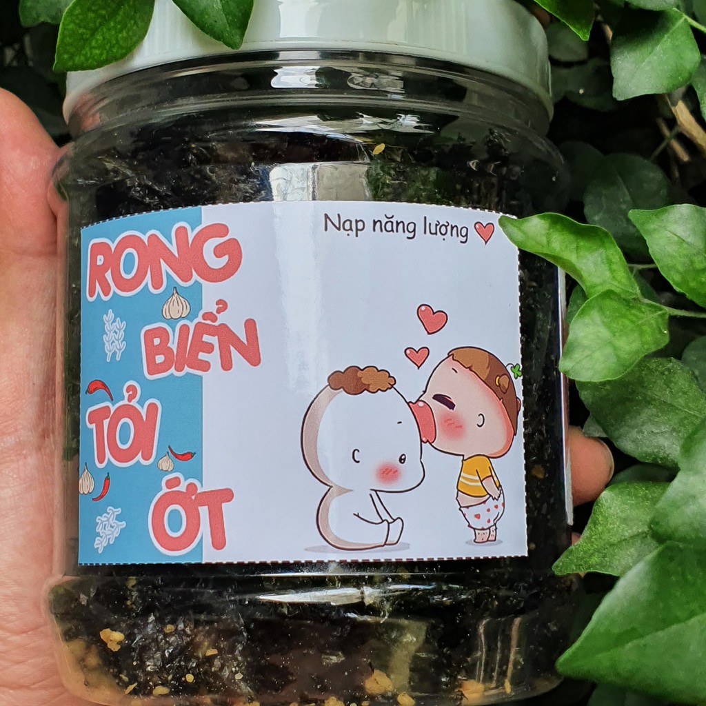 rong biển cháy tỏi TALAD FOOD, ăn vặt Sài Gòn, siêu ngon siêu rẻ | BigBuy360 - bigbuy360.vn