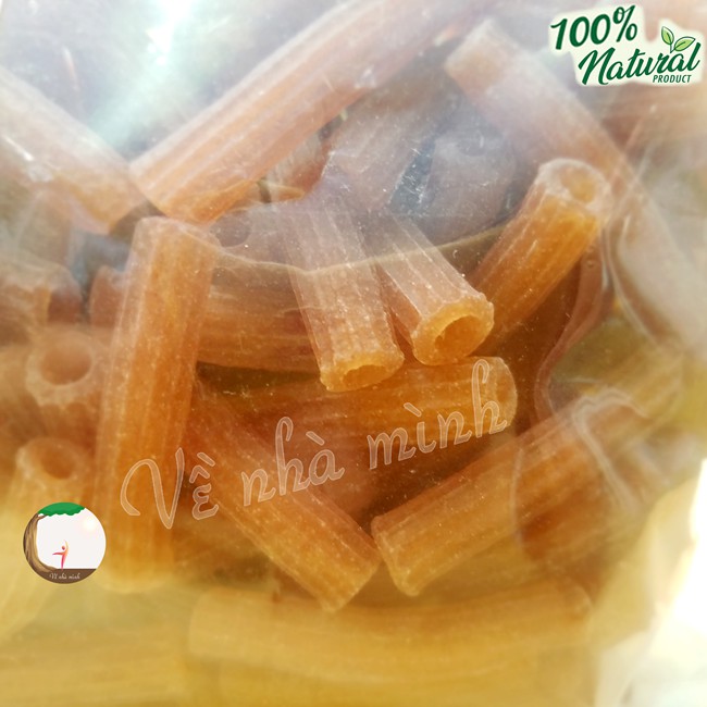 NUI GẠO LỨT ĐỎ HỮU CƠ TỰ NHIÊN 500G ( nui lức dùng cho người lớn, ăn kiêng, ăn chay, ăn giảm cân eat clean, thực dưỡng )