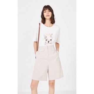 Quần short lửng vải lanh vero moda