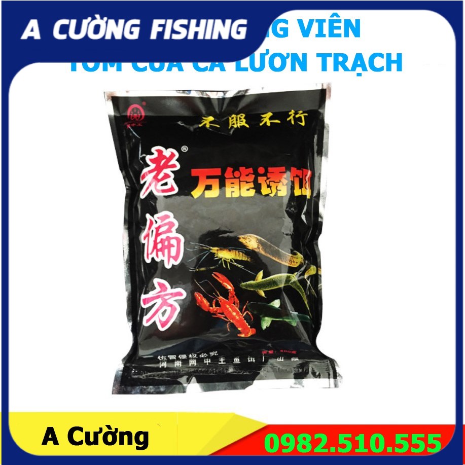 Mồi Dụ tôm cua cá - Mồi tổng hợp 120gram