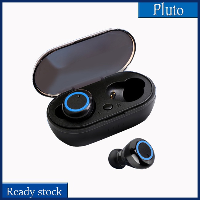 Mới Tai Nghe Nhét Tai Y50 Tws Kết Nối Bluetooth Không Dây Có Hộp Sạc Và Phụ Kiện Ốp