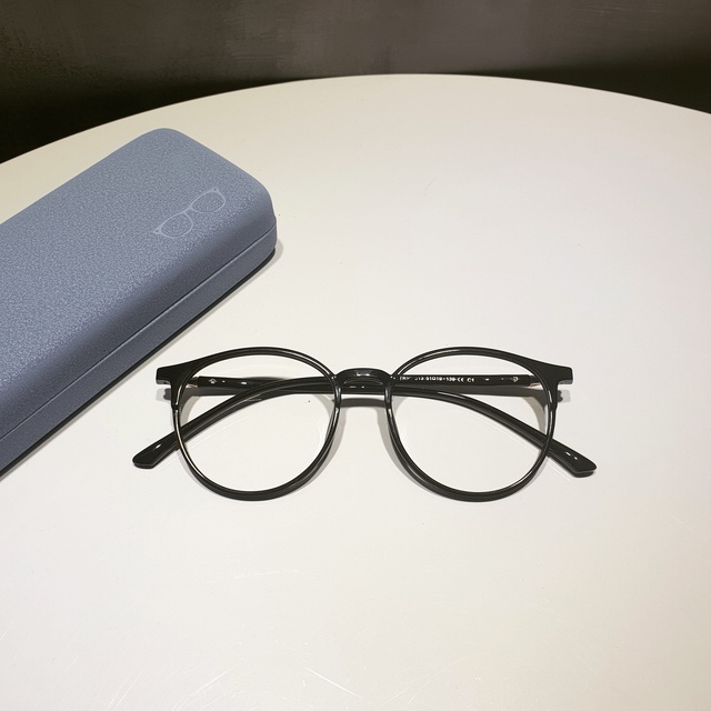 Gọng kính cận nam nữ Qiwa Eyewear, kính cận thời trang mắt tròn nhựa dẻo nhẹ nhàng cực dễ đeo- 513 | BigBuy360 - bigbuy360.vn