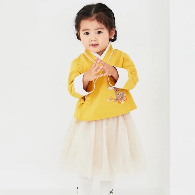 Sét váy Hanbok cho bé