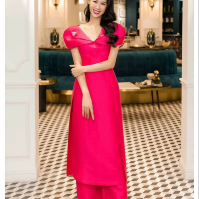 Vải tafta hồng sen