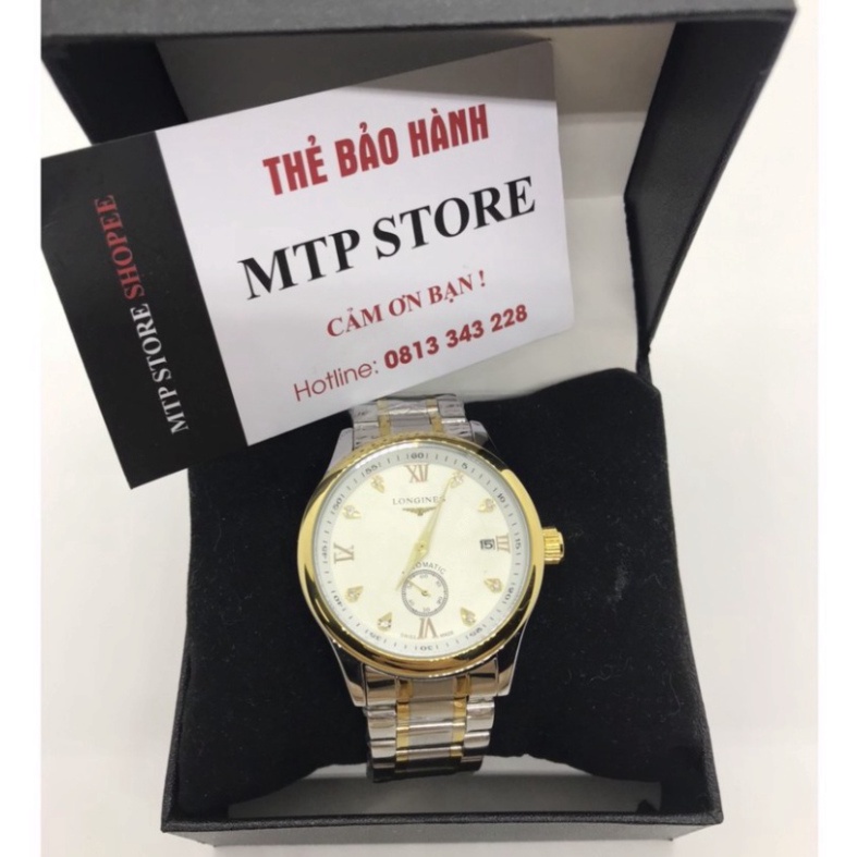 Đồng hồ nam LONGINES máy cơ dây hợp kim thép không gỉ | BigBuy360 - bigbuy360.vn