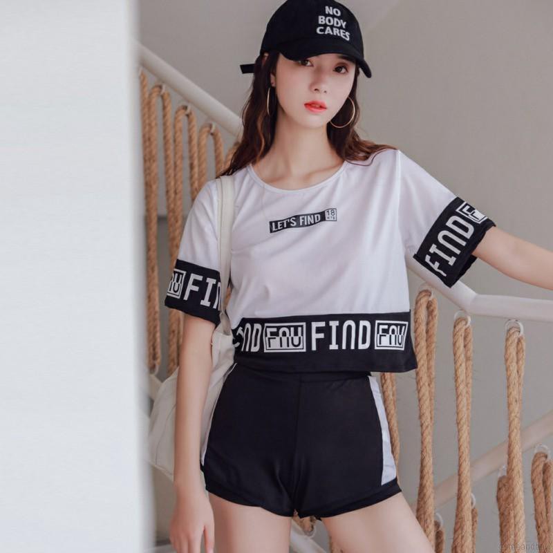 Bộ Đồ Bơi 3 Mảnh Tôn Dáng Che Bụng Phong Cách Hàn Quốc Thời Trang Cho Nữ | BigBuy360 - bigbuy360.vn