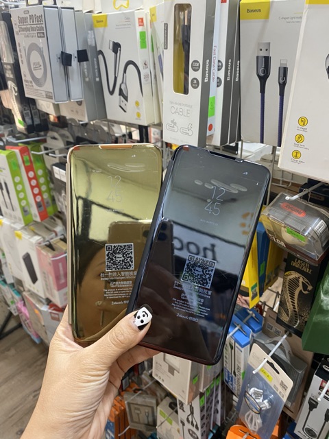 [Mã ELFLASH5 giảm 20K đơn 50K] Bao da Oppo A1k/A5s/A7/F9/F11pro tráng gương | BigBuy360 - bigbuy360.vn