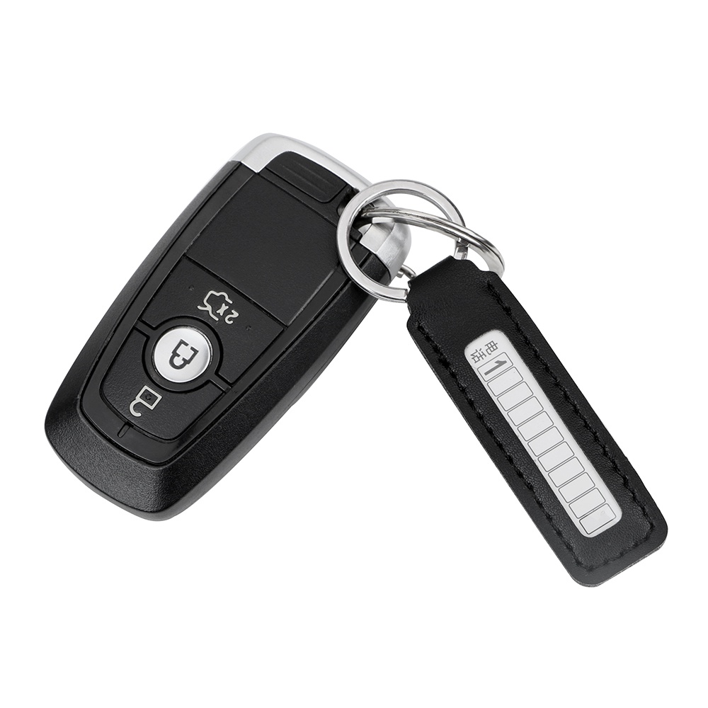 Móc Chìa Khóa Xe Hơi Thiết Kế Có Thẻ Số Điện Thoại/ Chìa Khóa Chống Thất Lạc Tiện Dụng