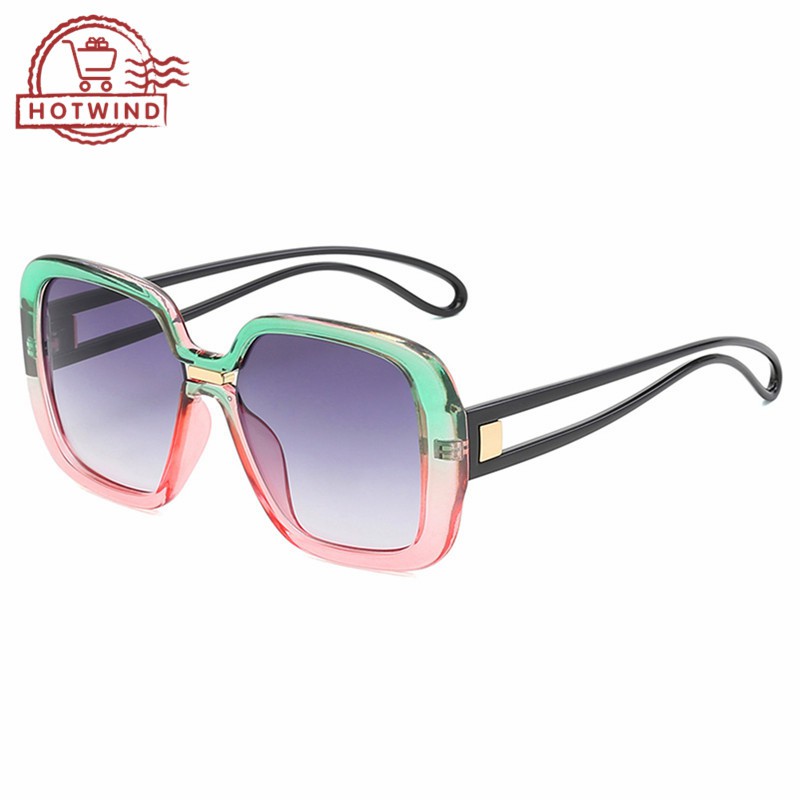 Kính mát gọng vuông chống tia UV400 thời trang