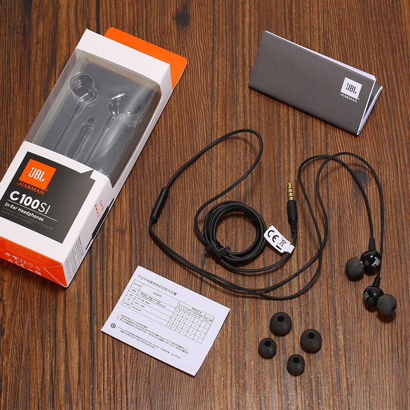 [100%Original] JBL C100SI In-Ear Headphones with Mic