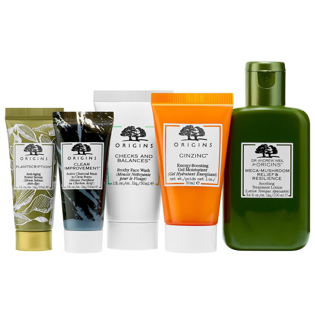 Set dưỡng da 5 món Origins Bestsellers Best Skin Set