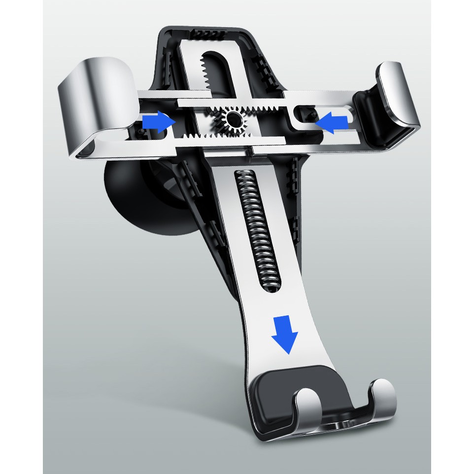 Giá đỡ điện thoại trên xe hơi ROCK Metal Gravity | BigBuy360 - bigbuy360.vn