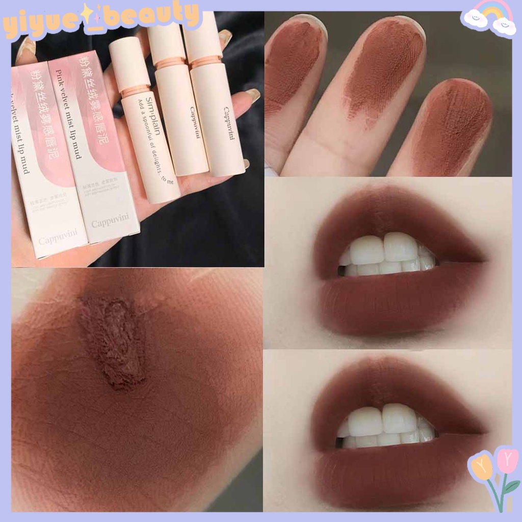 Son Môi Kapovini Fendai Chất Nhung Lì Lâu Trôi Không Dễ Phai Màu Không Dính Thành Cốc