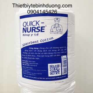 Bông gòn QUICK NURSE y tế 500 gram - 1kg