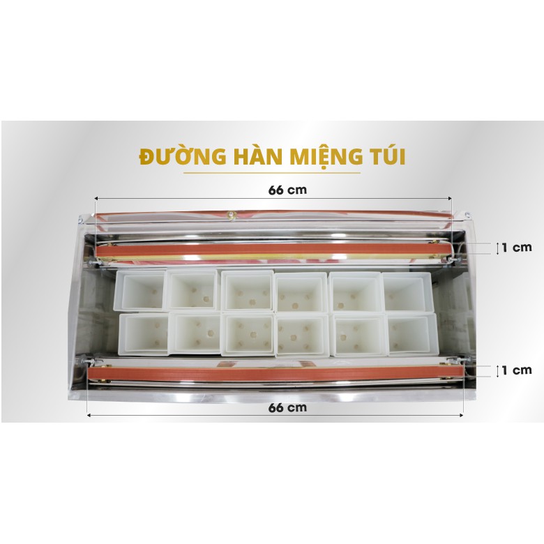 Máy Hút Chân Không Chè NS, LD 660 NEWSUN-Bảo hành 12 tháng, Năng suất cao
