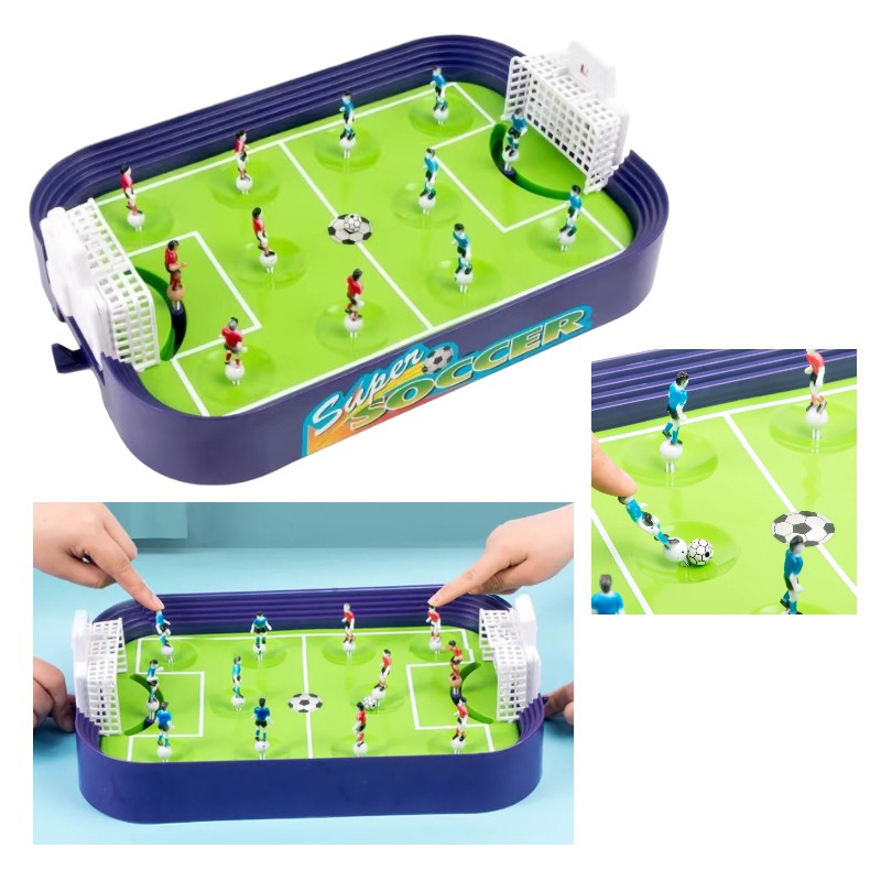 Bộ Trò Chơi Đá Bóng Mini Cho Bé Desktop Mini Football Field Game Finger Battle Competitive Toys Parent-Child Interactive Ejection Board Game Toys Educational Toys