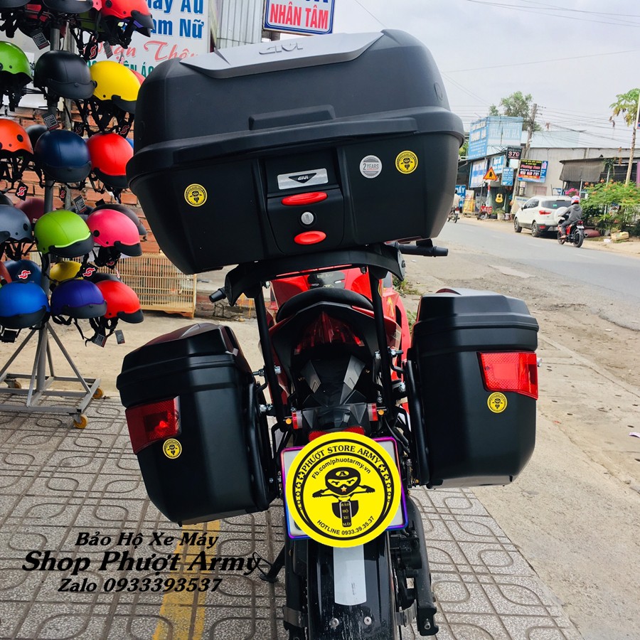 Baga Givi SBL2000 - Thùng hông E22N - E22N-S_OR các dòng xe