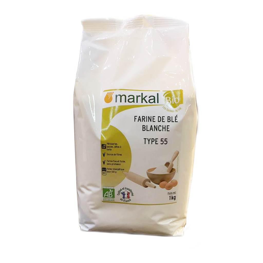 Bột mì đa dụng hữu cơ 🌏FREESHIP🌏 Nhấn FOLLOW giảm ngay [5%] iBột Mì Hữu Cơ T55 Markal 1kg
