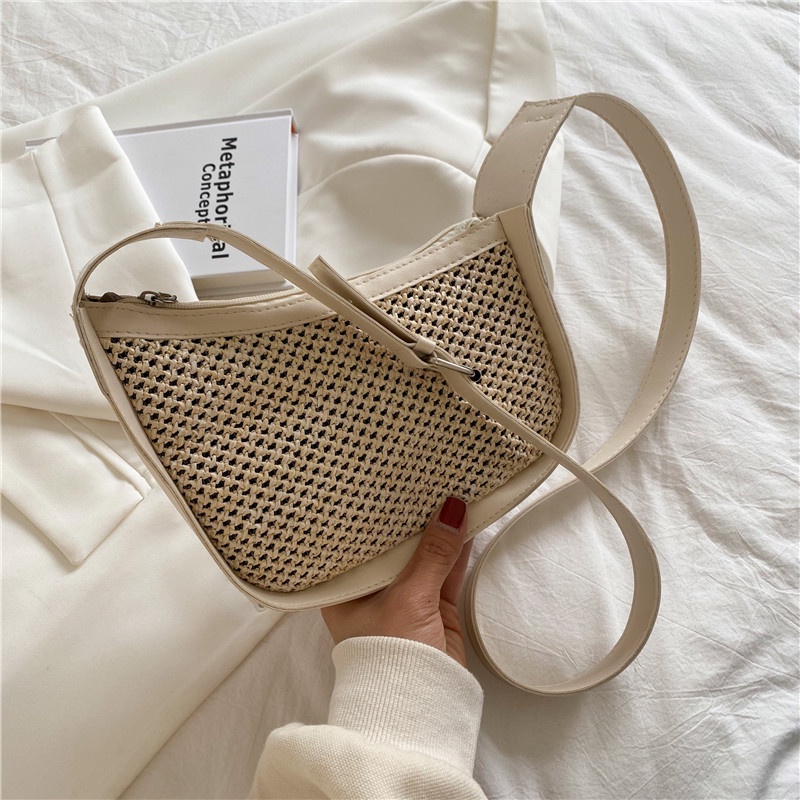 Túi Xách Đan Rơm Thời Trang 2021