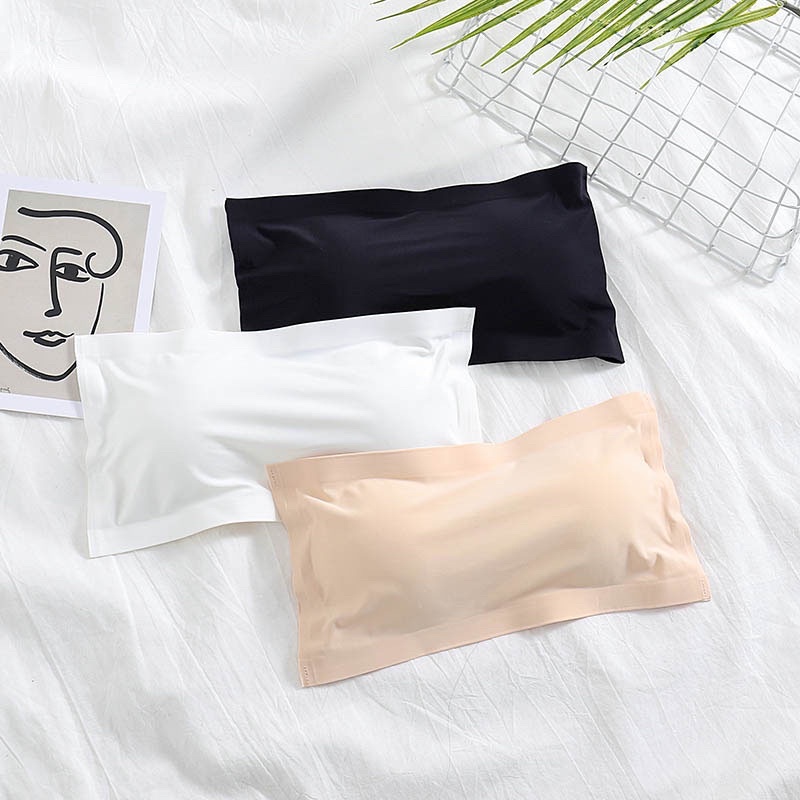 Áo Bra Nữ Đúc Su Trơn Không Dây Cài Sau Siêu Đẹp 8883
