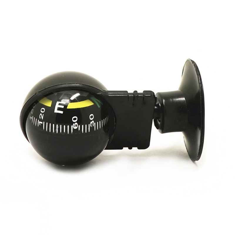 La Bàn Định Vị Chống Thấm Nước Xoay 360 Độ Kèm Cốc Hút 2.28x1.26 inch Cho Xe Hơi