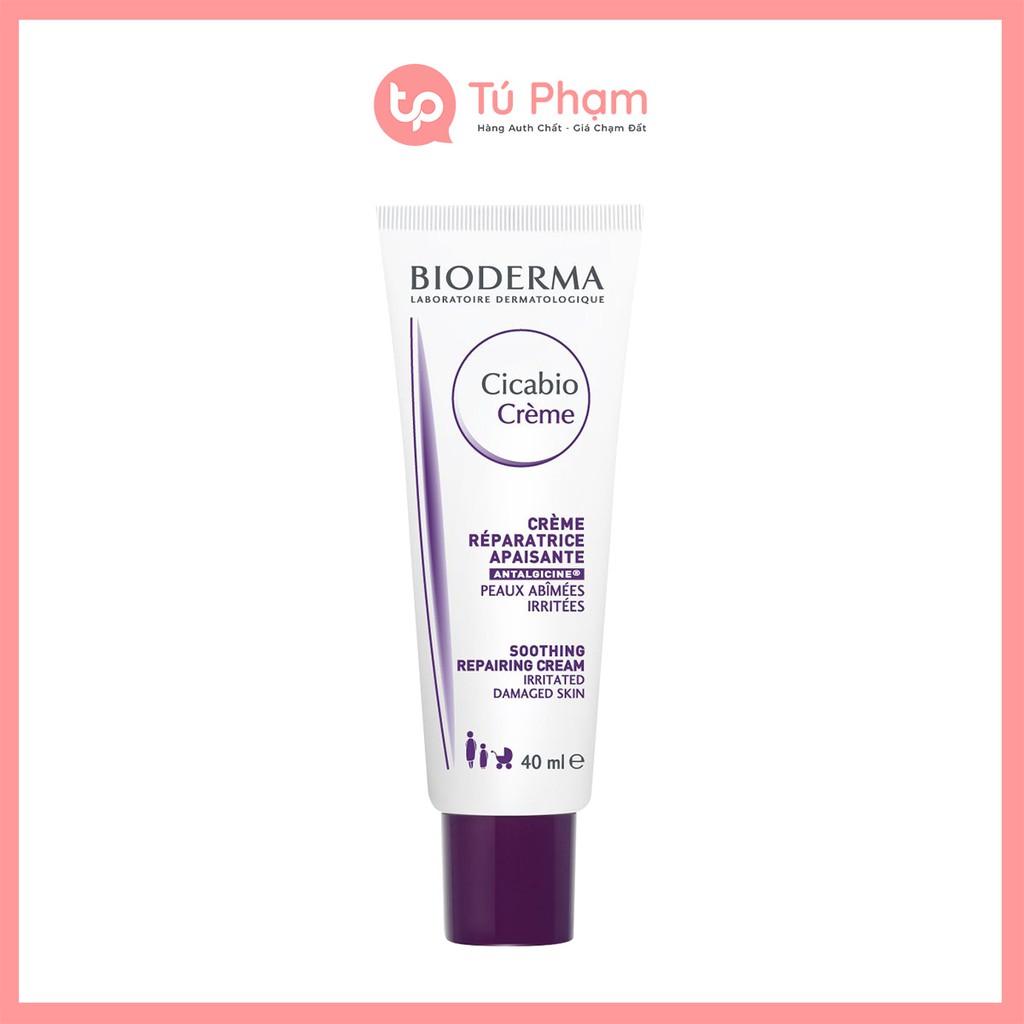 Kem Phục Hồi Da Bioderma Cicabio Cream 40ml