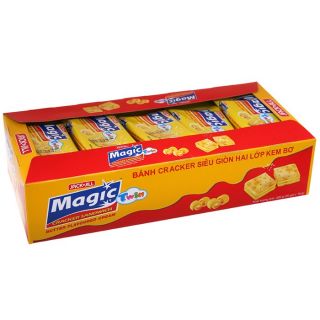 Bánh quy siêu giòn hai lớp kem bơ Magic Twin hộp 300g