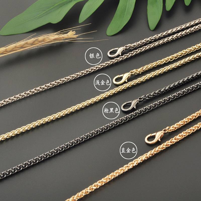 Dây Xích Đeo Vai / Gắn Túi Xách Bằng Kim Loại Thiết Kế Nhỏ Gọn Thay Thế Tiện Dụng