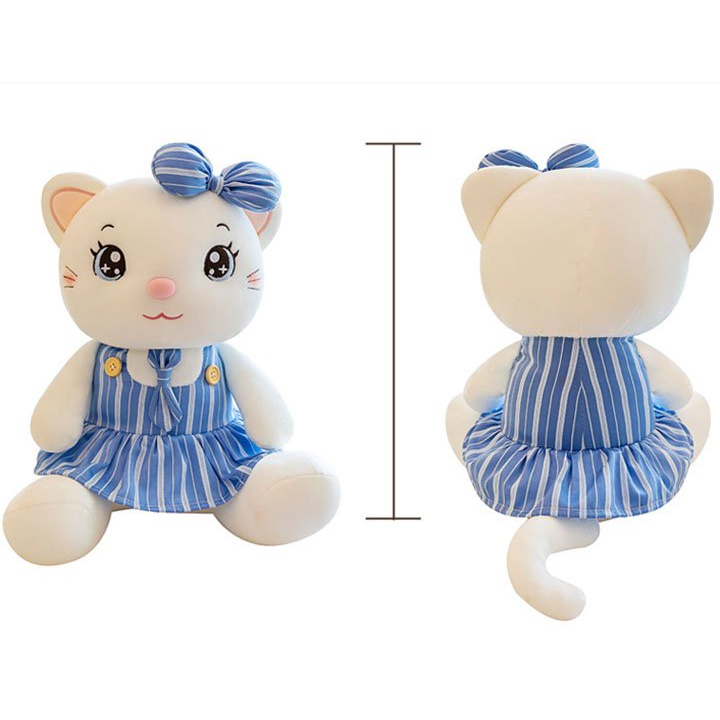Gấu Bông Mèo Nhồi Bông Cho Bé Mèo Bông Nhân Vật Babe Mềm Mịn Cute Dễ Thương - Gấu Bông