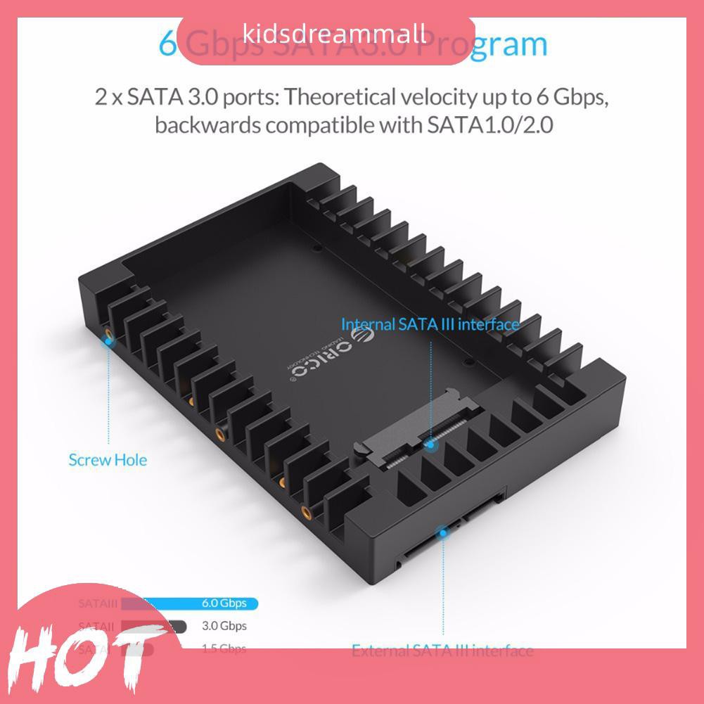 1 Khay Đựng Ổ Cứng Ssd Orico 1125s 2.5 Inch Sang 3.5 Inch 7 / 9.5 / 12.5mm Sata | BigBuy360 - bigbuy360.vn