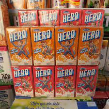 Thùng sữa Trái Cây Hero VNM vị Dâu/ Cam 110ml