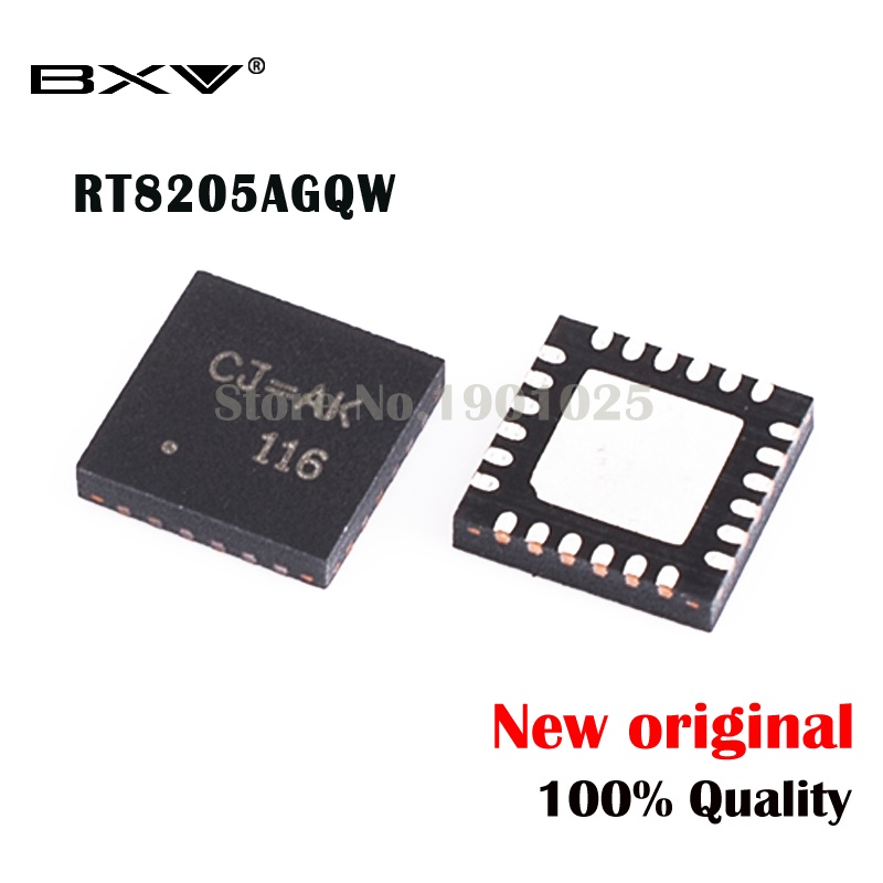 Bộ 5 Linh Kiện Điện Tử RT8205AGQW RT8205A Qfn-24 Nguyên Bản Mới