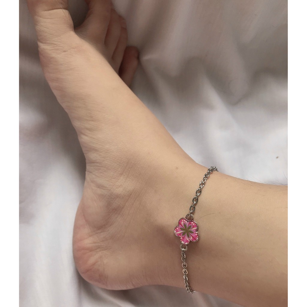 (ẢNH THẬT) Lắc chân phối charm inox ko gỉ | BigBuy360 - bigbuy360.vn