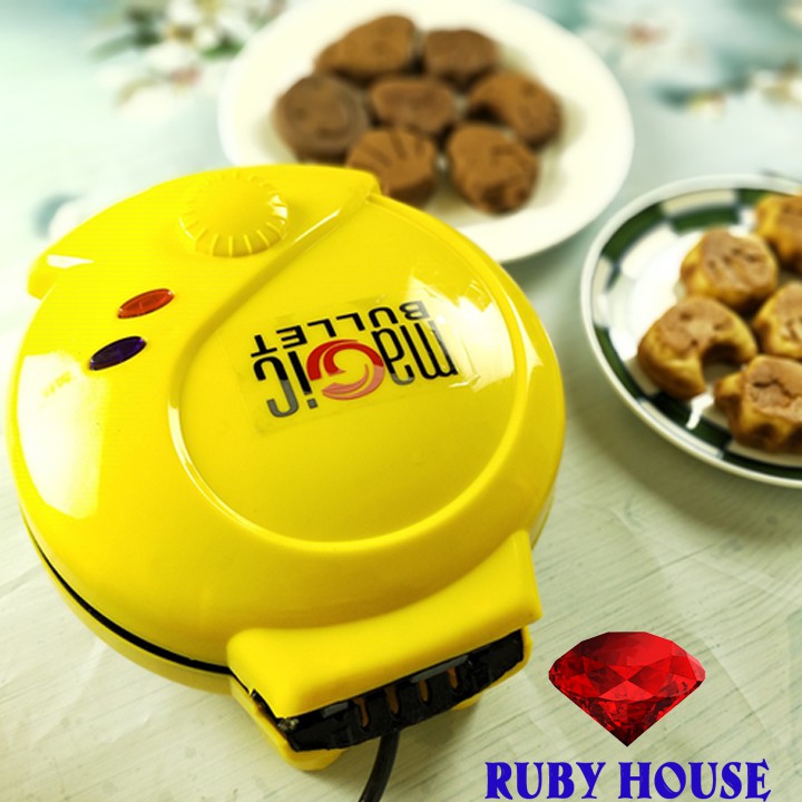 Nướng bánh hình thú, máy nướng bánh 7 khuôn, nướng bánh nhanh,tạo ra những chiếc bánh dễ thương cute-Ruby House