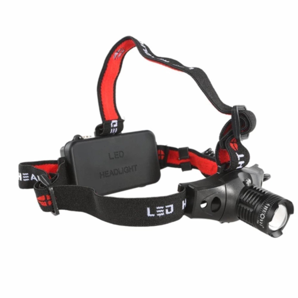Đèn pin đeo trán đội đầu zoom cree led headlight