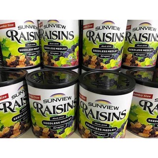 Nho Khô Sunview Raisins Mỹ 425g (mix nhiều loại)