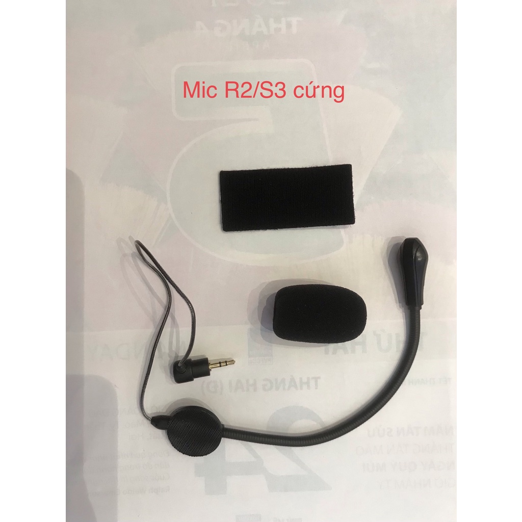 Micro  rời thay thế cho tai nghe gắn nón bảo hiểm Vimoto, Airide, SCS