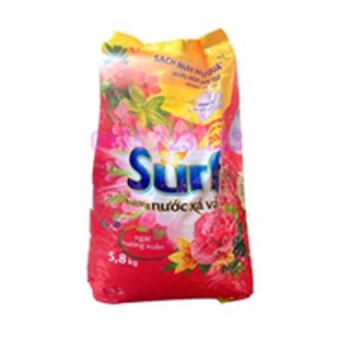 Bột giặt Surf hương Nước xả vải ngát hương xuân 5.8kg